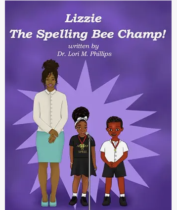 Lizzie The Spelling Bee Champ! — book cover